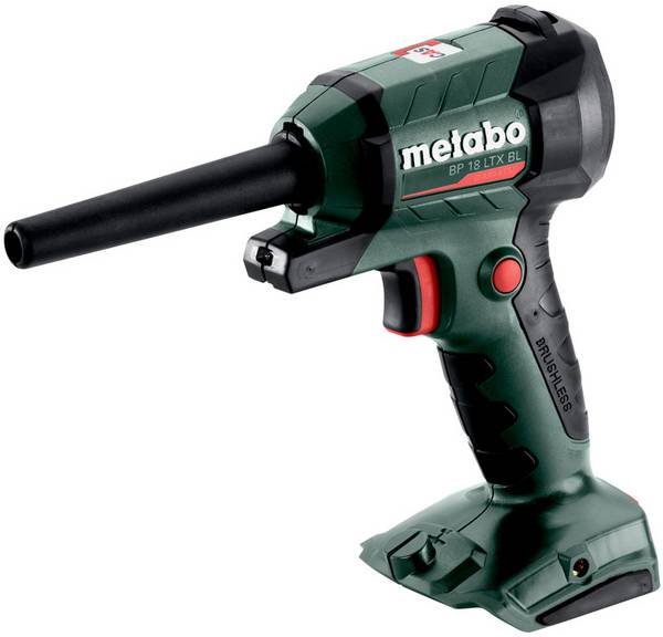 Metabo BP 18 LTX BL Akumulátorové dmychadlo Průtok vzduchu 0.7 m³/min Rychlost proudění vzduchu 122 m/s  18 V