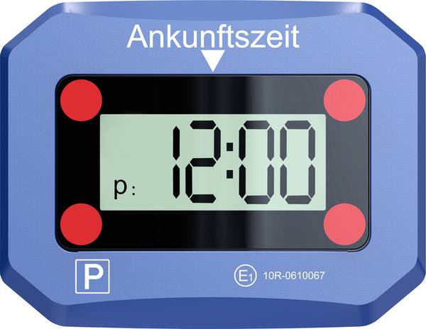 HP Autozubehör  19948 parkovací hodiny  7.9 cm x 10.2 cm x 2.5 cm  pro čelní sklo