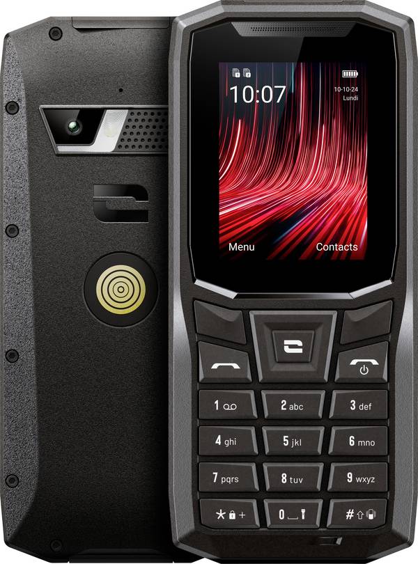 Crosscall Core-S5 mobilní telefon Dual SIM černá, UPOZORNĚNÍ: mobilní telefony neobsahují CZ/SK menu