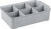 Curver 243860 Úložný box, HANDY, (d x š x v) 275 x 175 x 75 mm, stříbrná, 1 ks