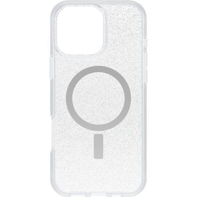 Průhledný mobilní kryt s šedým kruhovým designem na zadní straně. Vhodný pro model se dvěma otvory pro kameru v levém horním rohu.
