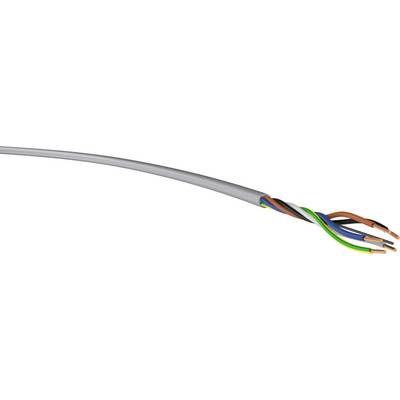 Obrázek vícevodičového napájecího kabelu s několika izolacemi v různých barvách. Vhodné pro elektrické instalace.