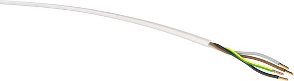 VER H03VV-F 4G0,75 ws Ri.100 energetický kabel H03VV-F 4 G 0.75 mm² bílá 100 m