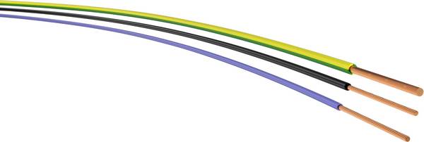 VER H07V-K 2,5 sw Eca Ri100 Kabel H07V-K 1 x 2.50 mm² černá 100 m