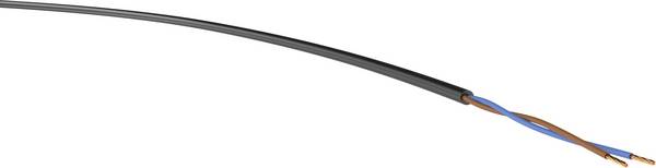 VER H03VV-F 2x0,5 sw Ri.100 energetický kabel H03VV-F 2 x 0.50 mm² černá 100 m