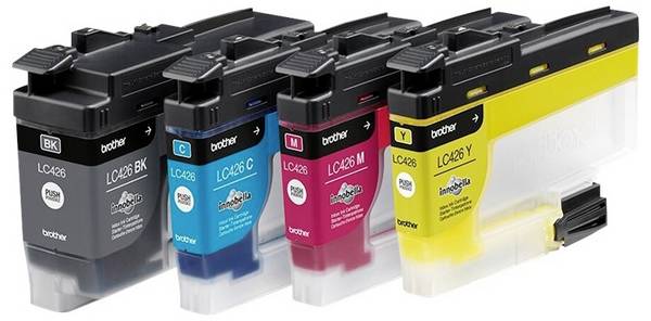 Brother Ink LC426 originál kombinované balení černá, azurová, žlutá, purppurová LC426VAL