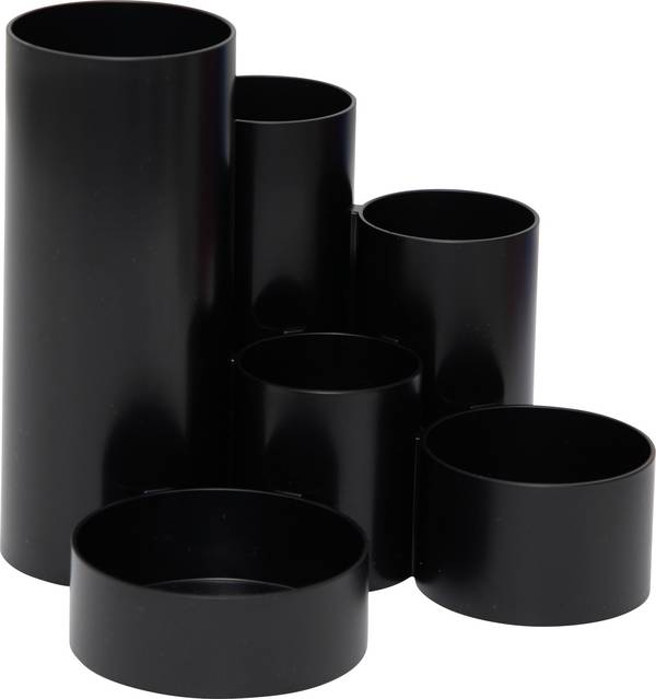 Maul MAULtubo Recycling 4115690  kelímek na tužky černá Počet přihrádek: 6