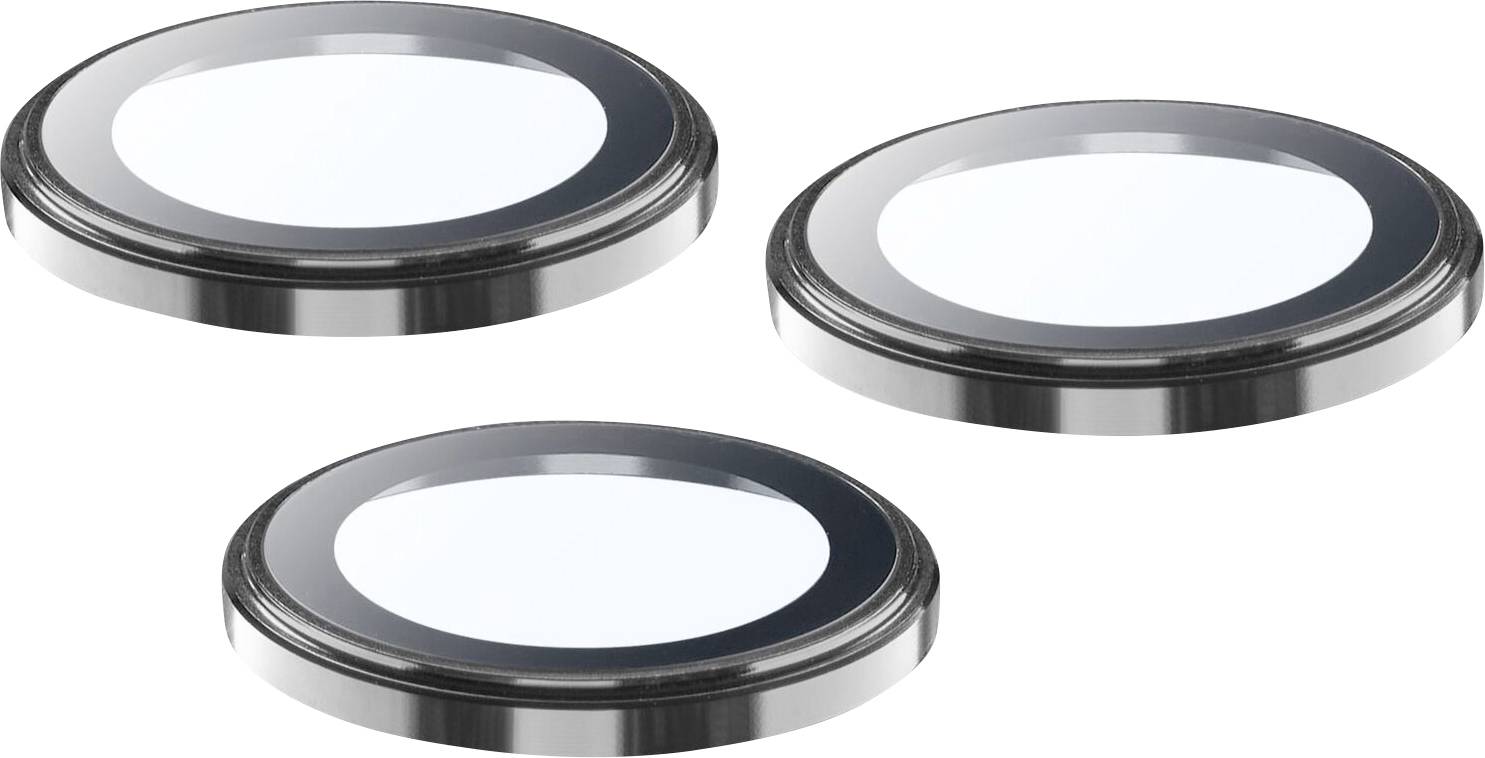 Cellularline Camera Lens Protection Ring Ochranné sklo kamery Apple iPhone 16 Pro, iPhone 16 Pro Max 1 ks Chránící proti otiskům prstů, odolné vůči poškrábání CAMERARINGIPH16PRM