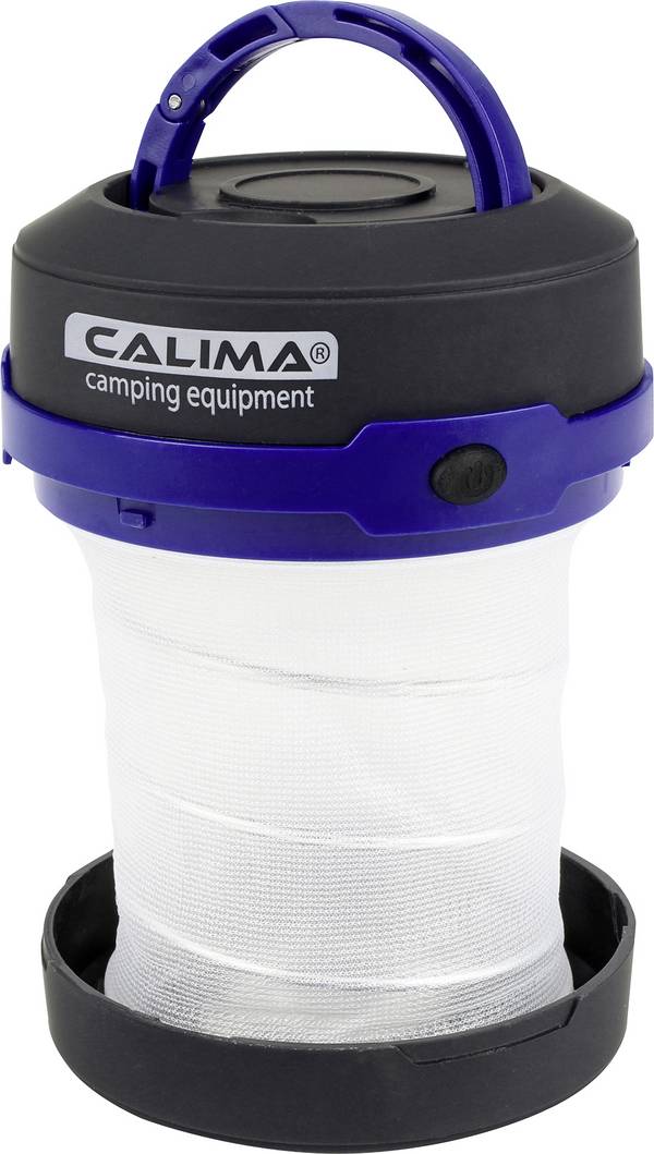 Calima 46001   kempingová lucerna   na baterii 135 g černomodrá