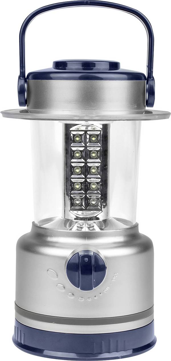 Calima 46000  LED kempingová lucerna    352 g stříbrnomodrá
