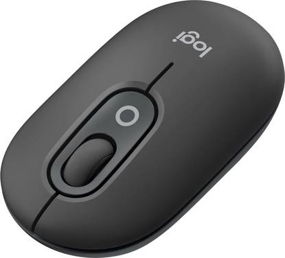 Logitech POP optická myš, přenos Bluetooth®, 4 tlačítko, 4000 dpi, grafit