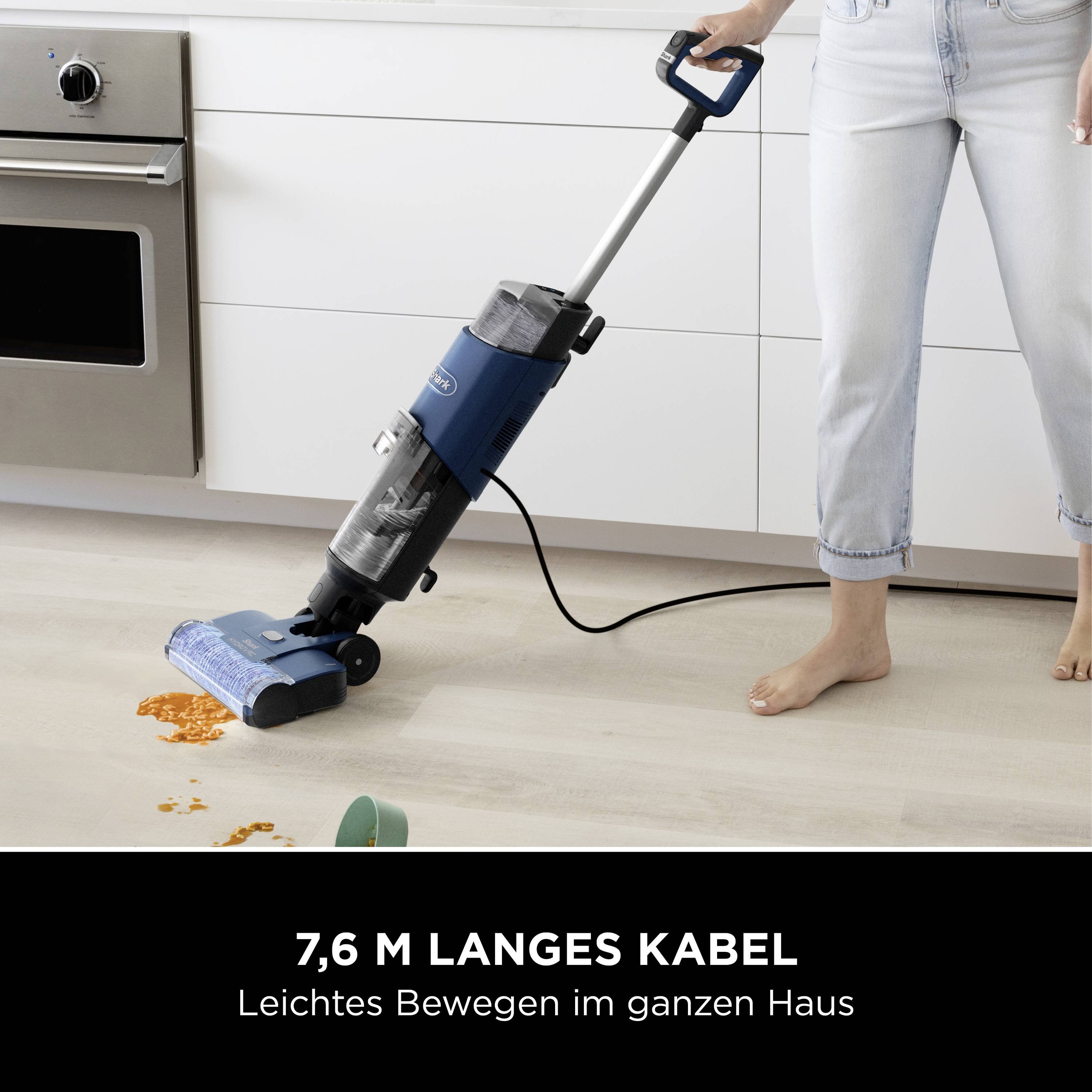 Shark Hydrovac WD100EU mokrý/suchý vysavač 0.5 l funkce stojanu, odnímatelná nádrž na vodu-16
