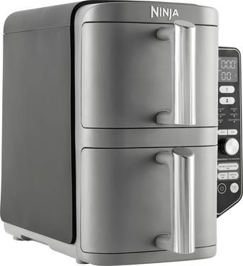 Ninja Double Stack XL 2 horkovzdušná fritéza 9.5 l 2470 W černá