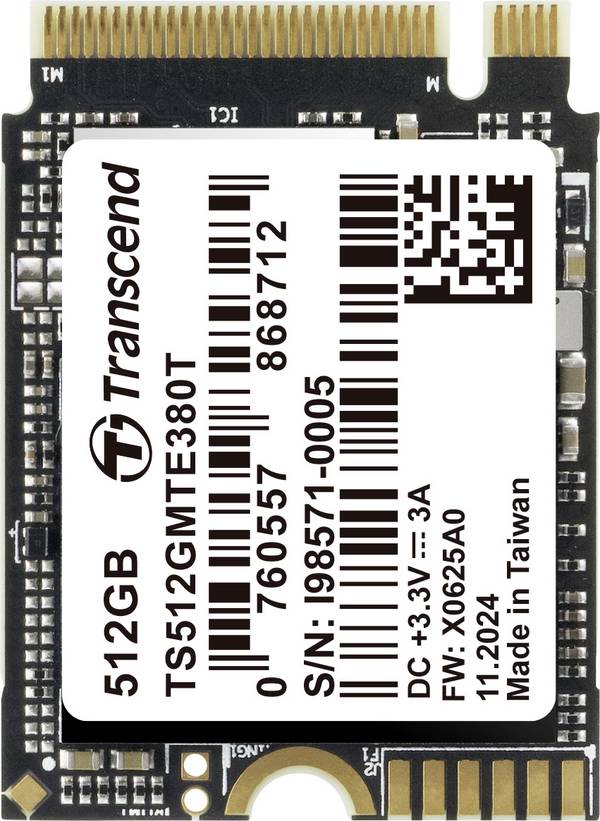 Transcend  1 TB interní M.2 PCIe NVMe SSD M.2 PCIe NVMe  TS1TMTE380T