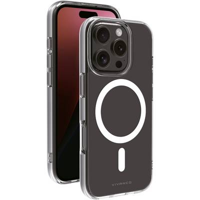 Průhledný obal na smartphone s kruhovým symbolem na zadní straně, vhodný pro mobilní telefon se třemi objektivy kamery.
