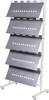 Rocada 8320 R832094 Sada polic stříbrná 5 ks (š x v x h) 770 x 80 x 350 mm
