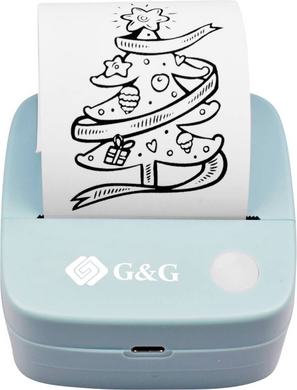 G&G GA-SD001BL termotiskárna  30 mm, 25 mm, 15 mm