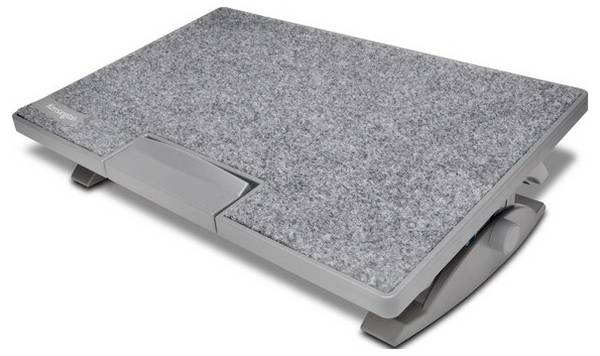 Kensington K50345EU SoleMate™ Pro Elite  opěrka pro nohy (š x h) 53 mm x 34 mm s nastavitelným sklonem šedá