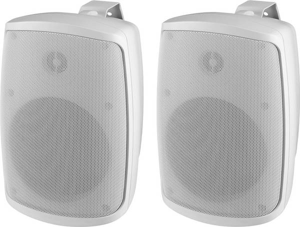 Monacor WALL-08T/WS ELA reprobox 50 W bílá 1 pár