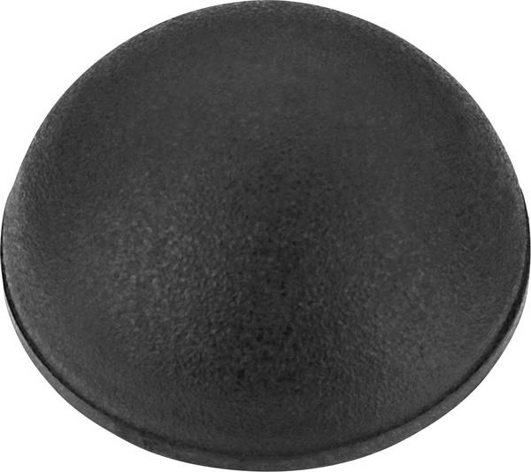 Monacor HF-50 podstavná nožka přístrojová samolepicí černá (Ø x v) 16 mm x 8 mm 20 ks
