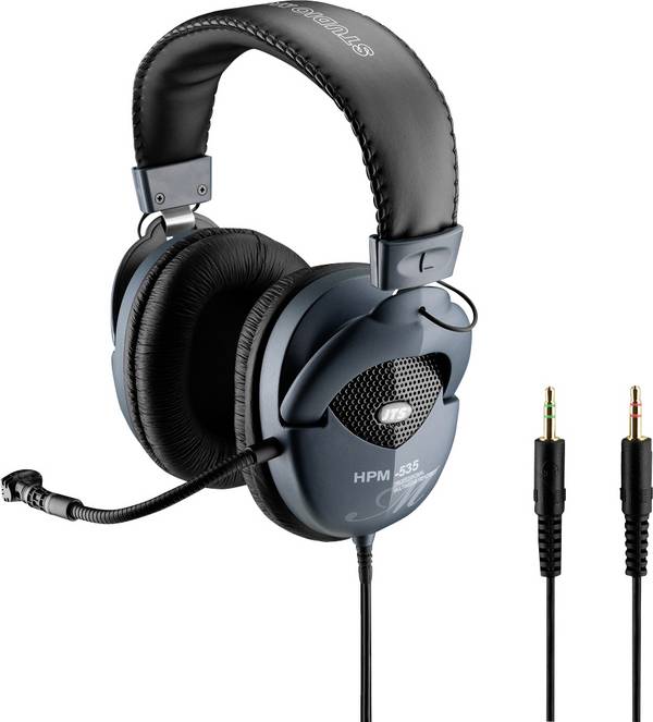 JTS HPM-535  Headset uzavřená (Over Ear) kabelová stereo   headset Gaming
