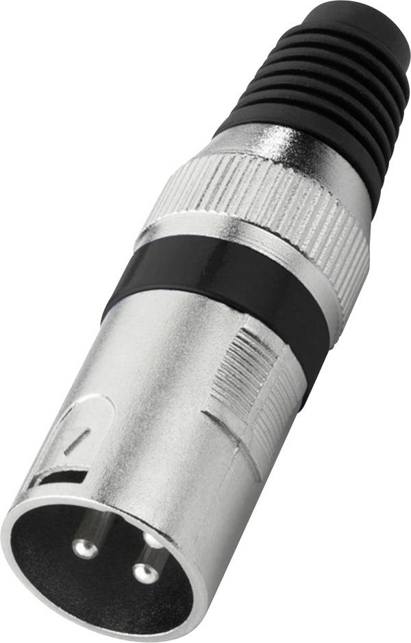 Monacor XLR-207P/SW zástrčka XLR