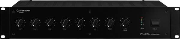 Monacor PA-928D ELA zesilovač 280 W 5kanálový