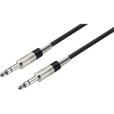 Dva černé audiosnímače s stříbrnými jack konektory na obou koncích, vhodné pro hudební nástroje nebo audizařízení.