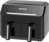 EMERIO AF-130376.1 dvojitá fritéza 7.2 l 2400 W funkce časovače černá