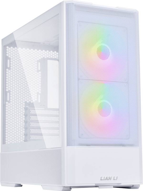 Lian Li LANCOOL 207 Tempered Glass midi tower PC skříň  bílá
