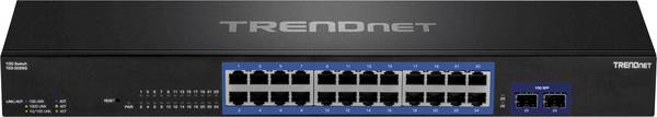 TrendNet TEG-30262 TRENDnet TEG 30262 - Switch - 24 x 10/100/1000 + 2 x 10 Gigabit SFP+ síťový switch