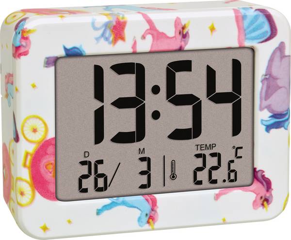 TFA Dostmann  60.2044.41  Quartz  budík  barevná  časů buzení 1