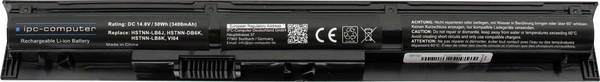 ipc-computer akumulátor do notebooku VI04 REPLACE 14.8 V 3400 mAh HP