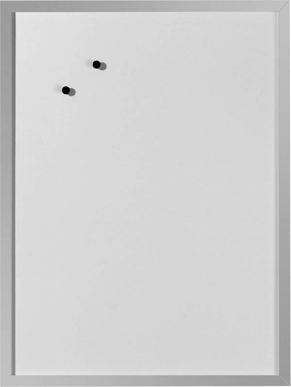 Herlitz magnetická tabule, bílá popisovací tabule 10524627 (š x v) 400 mm x 600 mm stříbrná 10524627