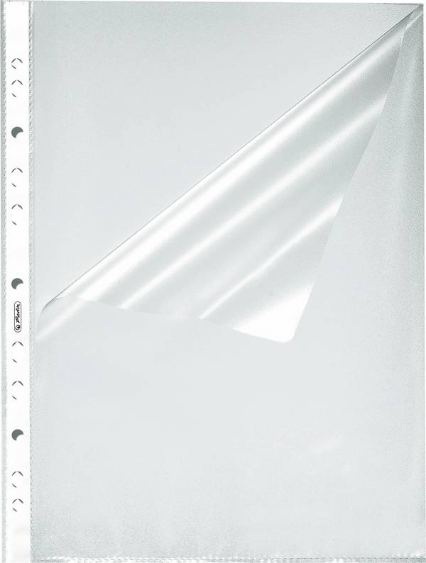 Herlitz obal na prospekty 10840098 DIN A4 PP  transparentní 10840098 100 ks