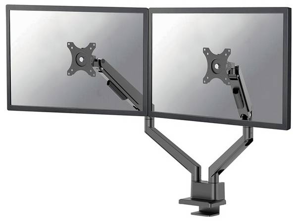 <br>  Neomounts<br>  DS70-250BL2<br>  <br>  držák na stůl pro monitor<br>  2 Displej: (s)<br>  43,2 cm (17") - 81,3 cm (32")<br>  černá<br>  nastavitelná výška, naklápěcí, nakláněcí, otočný<br>