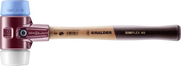 Halder  SIMPLEX  3017.060  palička  s ergonomickou rukojetí, středně tvrdé, měkké  1445 g  405 mm    1 ks