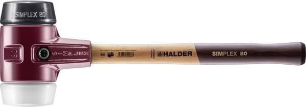 Halder  SIMPLEX  3027.080  palička  s ergonomickou rukojetí, středně tvrdé  2770 g  490 mm    1 ks