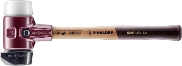 Halder  SIMPLEX  3027.260  perlík  s ergonomickou rukojetí, středně tvrdé  1540 g  405 mm    1 ks