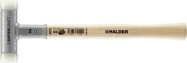 Halder  SUPERCRAFT  3366.030  palička  s ergonomickou rukojetí, tvrdé, bez zpětného rázu  460 g  330 mm    1 ks