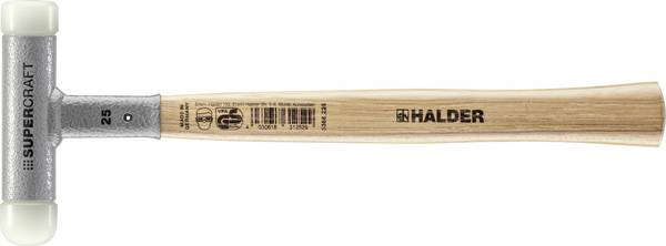 Halder  SUPERCRAFT  3366.225  palička  s ergonomickou rukojetí, tvrdé, bez zpětného rázu  325 g  305 mm    1 ks