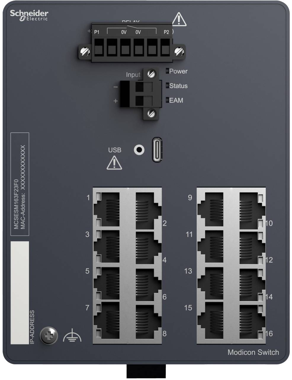 Schneider Electric MCSESM163F23F0 MCSESM163F23F0 síťový switch-3