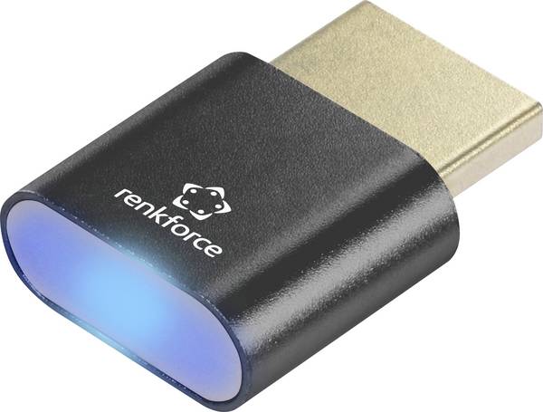 Renkforce RF-6685716 HDMI EDID emulátor  černá 4K UHD