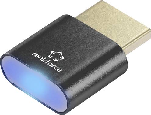 Renkforce RF-6685716 HDMI EDID emulátor  černá 4K UHD
