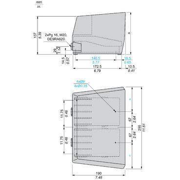 Schneider Electric XPEM6210D nožní/ruční tlačítko 1 ks-1