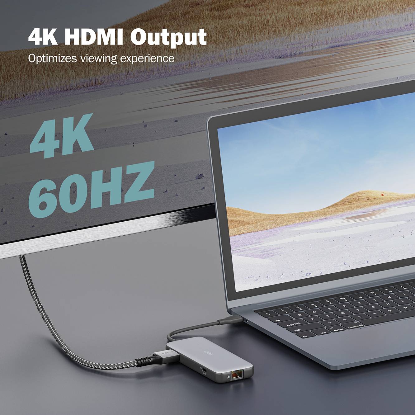Digitus USB-C® dokovací stanice DA-70914 vč. funkce nabíjení, integrovaná čtečka karet, napájení USB-C®-7