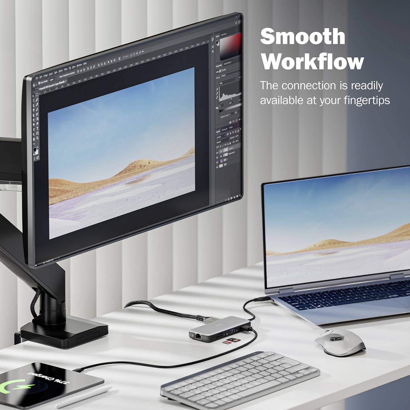 Digitus USB-C® dokovací stanice DA-70914 vč. funkce nabíjení, integrovaná čtečka karet, napájení USB-C®-8
