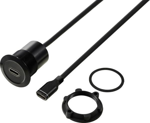 TRU COMPONENTS TC-13376304 Připojovací kabel USB-C 100 cm, 1 ks