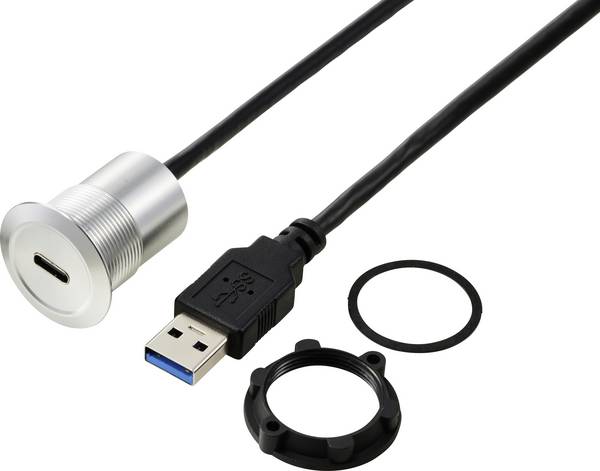 TRU COMPONENTS TC-13376308 USB konektor 100 cm, 1 ks