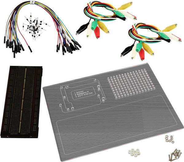 Joy-it Breadboard Set vývojová sada pro Breadboard Počet pólů 830 (d x š x v) 21 x 22.5 x 7 cm 1 ks